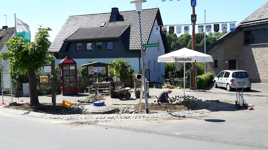 Neue Dorfmitte Frenkhausen – Gesamtansicht