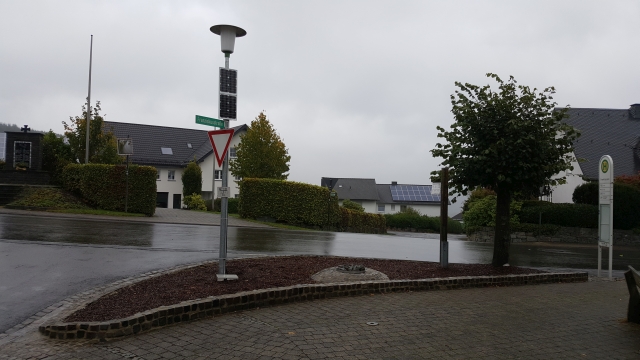 Fertiggestellte Dorfmitte Frenkhausen